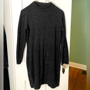 Cozy Mid-length Sweater Dress